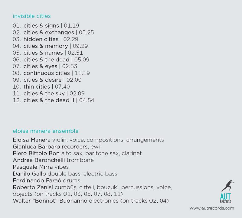 ELOISA MANERA ENSEMBLE <br/> Invisible Cities - Image 2