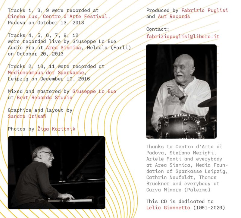 GÜNTER BABY SOMMER AND FABRIZIO PUGLISI<br/> Elements - Image 2
