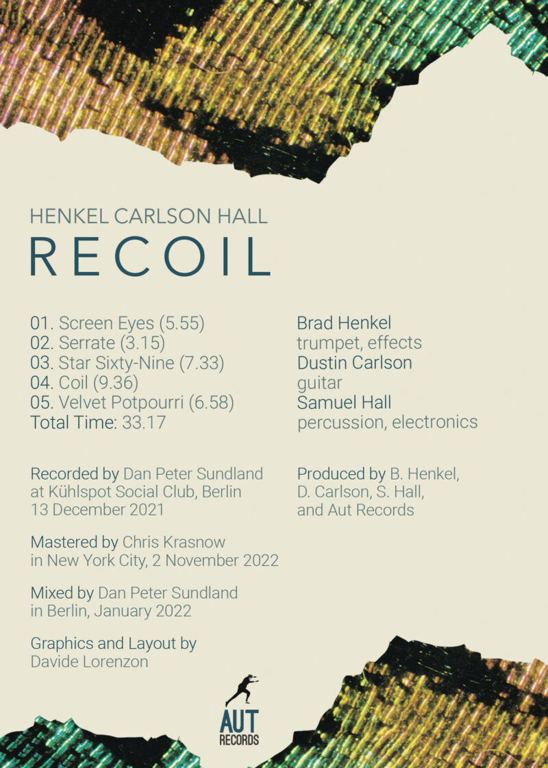 HENKEL CARSLON HALL <br/> Recoil - Image 3