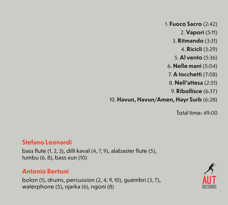 STEFANO LEONARDI & ANTONIO BERTONI <br/>  Fuoco Sacro - Image 2