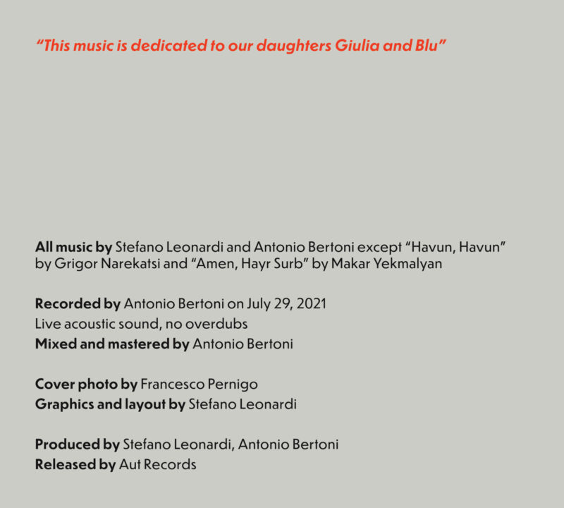 STEFANO LEONARDI & ANTONIO BERTONI <br/>  Fuoco Sacro - Image 3