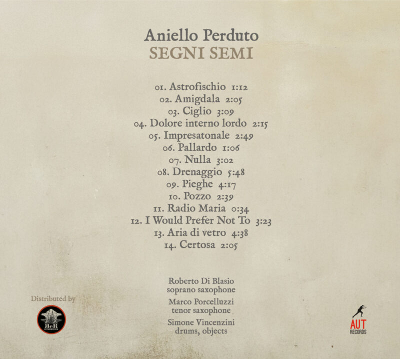 ANIELLO PERDUTO <br/>  Segni semi - Image 2